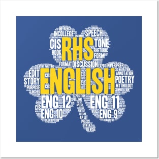 RHS English Tee Shirt Posters and Art